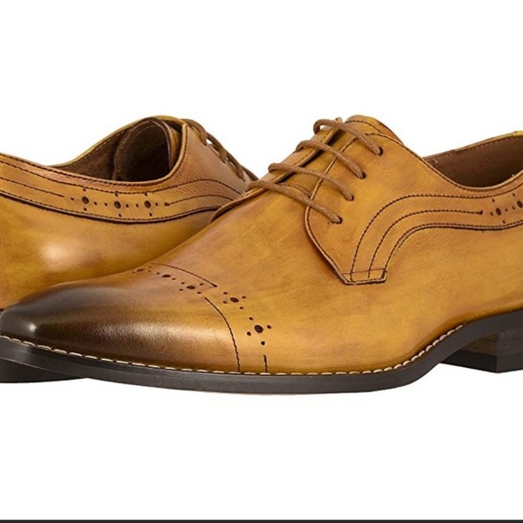 🚫SOLD🚫Like New!Stacy Adams Shallon Tan Dress Shoe Size 8 - Picture 2 of 10